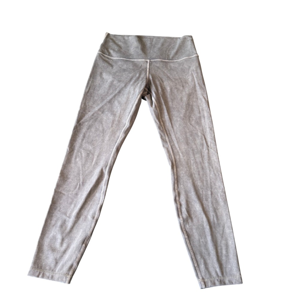 Lululemon Align High-Rise Pant 25 Diamond Dye Graphite Grey Bronze Green Size 8‎